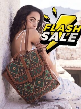 🔥Flash S A L E🔥 Myra Dot in Chain Backpack Bag